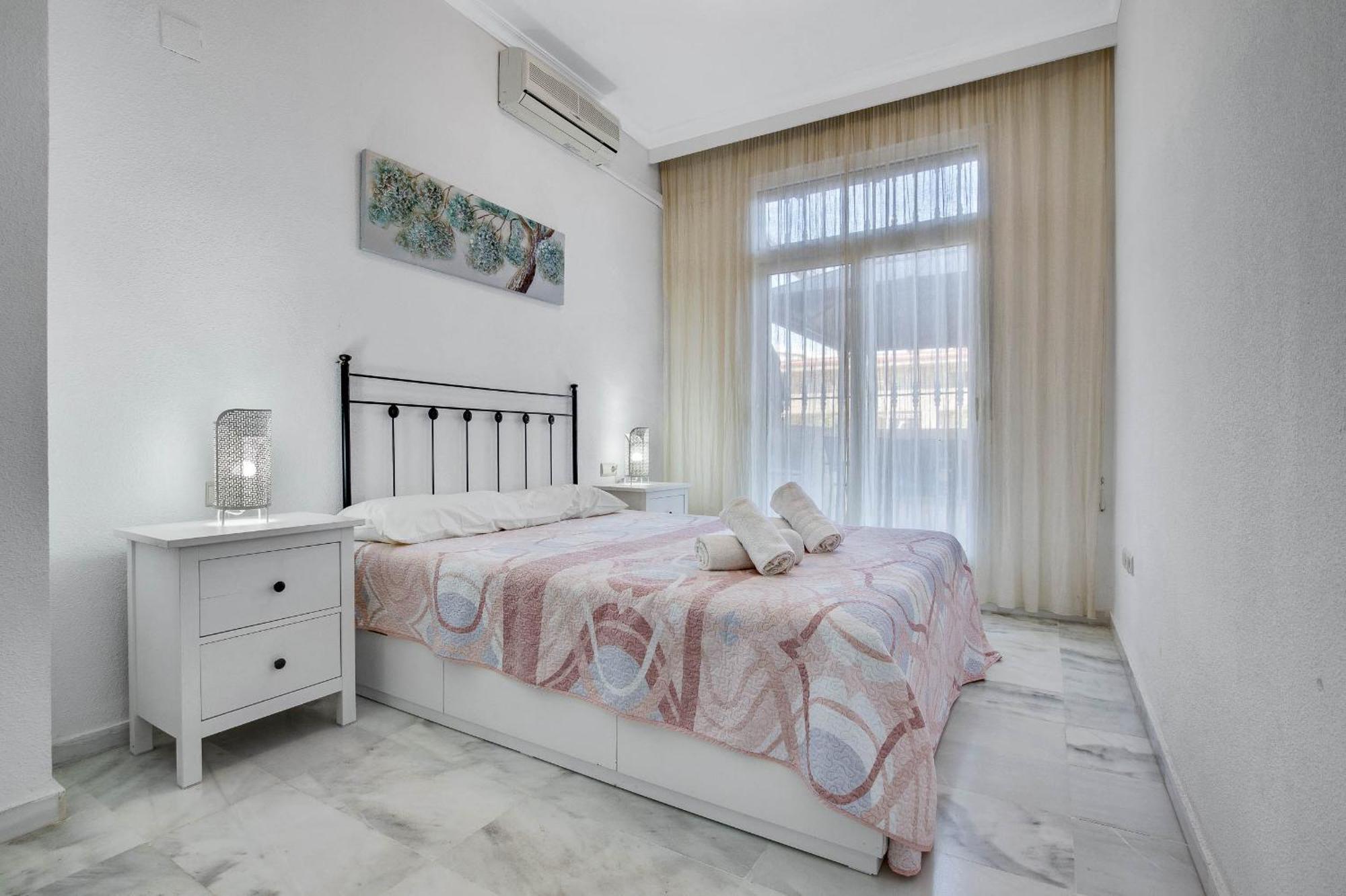 Apartamento Para 6 Con Wifi, Ac, Piscina Y Parking Gratis Benalmádena Exterior foto